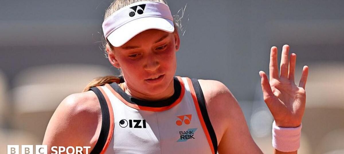 World number two Rybakina out in biggest French Open upset so far