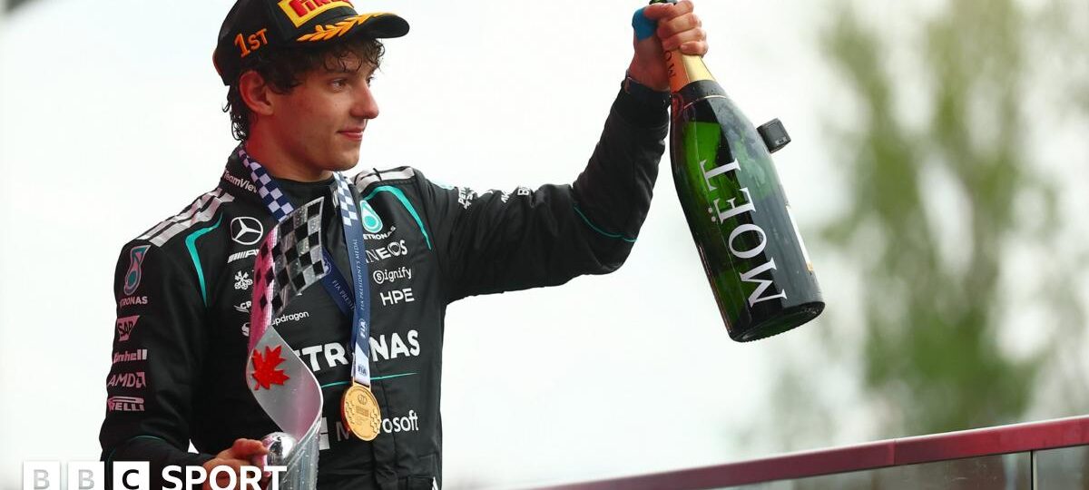 Antonelli wins again to capitalise on Russell retirement in Canada