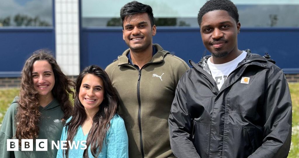How do students de-stress during exam season?