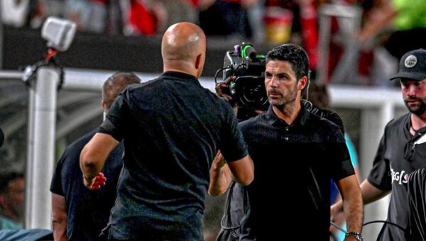 Liverpool boss Arne Slot congratulates Arsenal on winning the Premier League (Video)