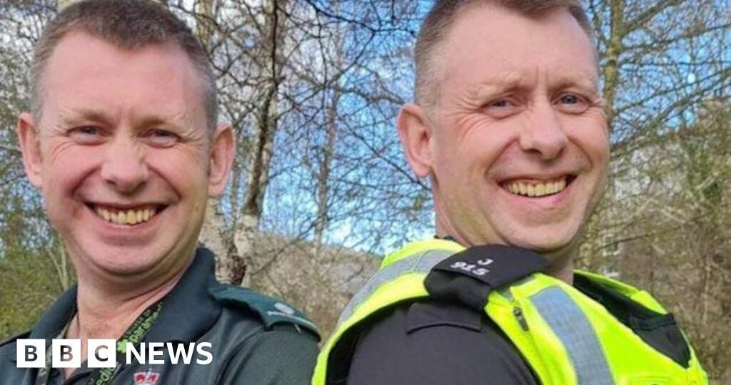 The twins who make people look twice at emergency callouts