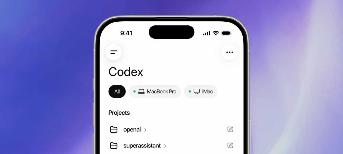 OpenAI says Codex is coming to your phone