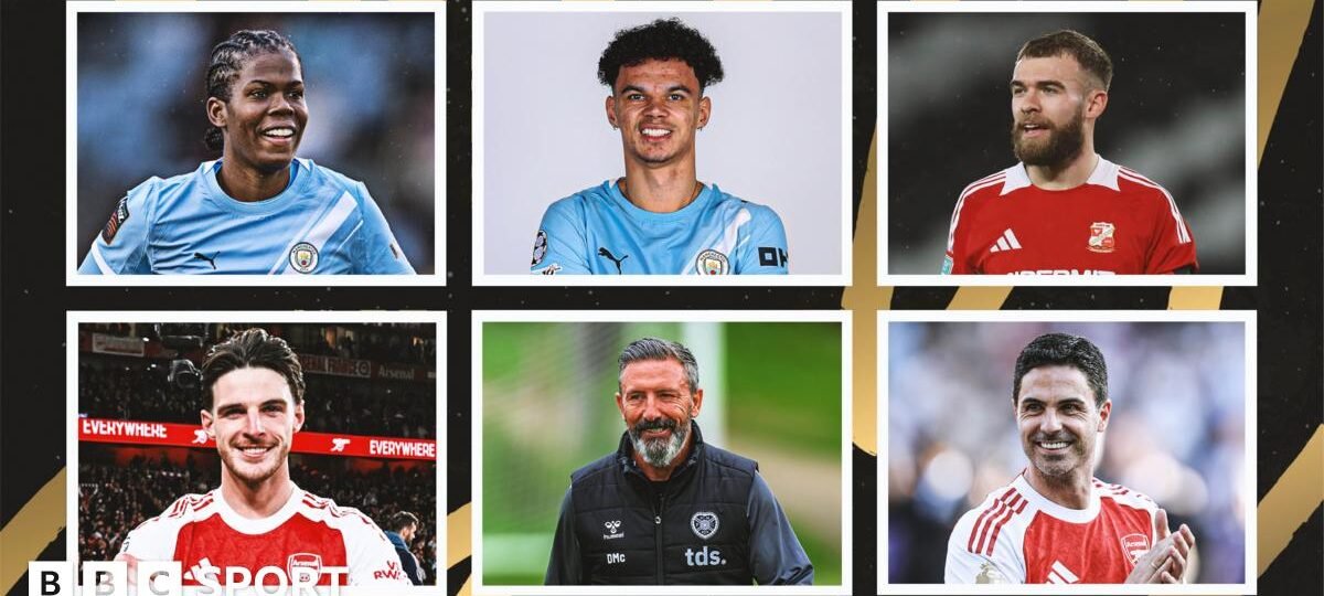 Rice, Shaw & McInnes among BBC Football Awards winners