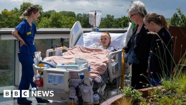 ‘I forgot what it feels like to be outside’ – First rooftop intensive care ward opens