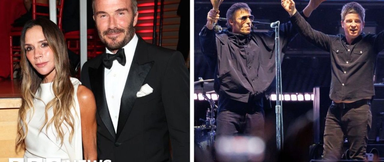 Beckhams and Gallagher brothers make Sunday Times Rich List