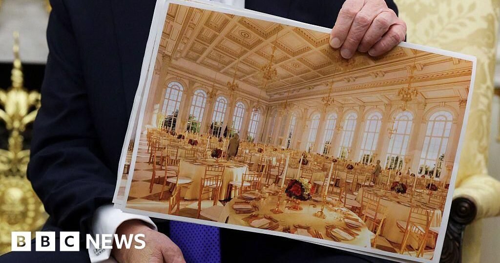 Trump’s White House ballroom loses federal funding proposed by Senate Republicans