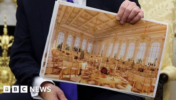 Trump’s White House ballroom loses federal funding proposed by Senate Republicans