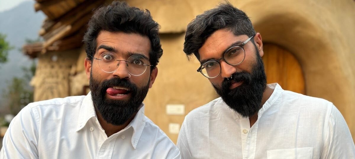 Architect brothers moved to a Himalayan town and built a mud villa by hand. It's now a busy Airbnb.