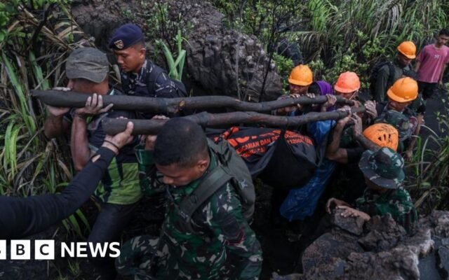 I led hikers up an Indonesian volcano – and then it erupted