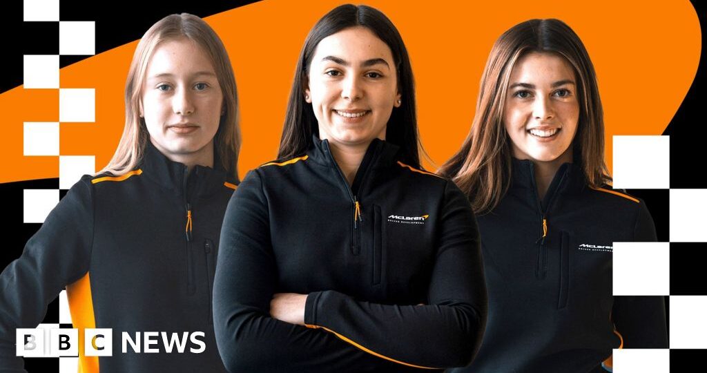 Meet the three Ellas racing through McLaren's F1 ranks
