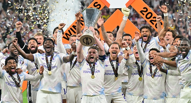 Aston Villa Crush Freiburg To Win Europa League