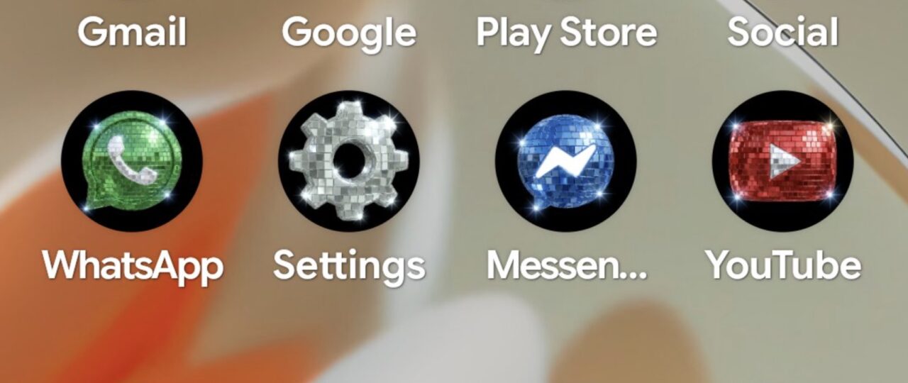 Google goes for the glitter with disco-ball icons: ‘Are y’all sure you still want this?’