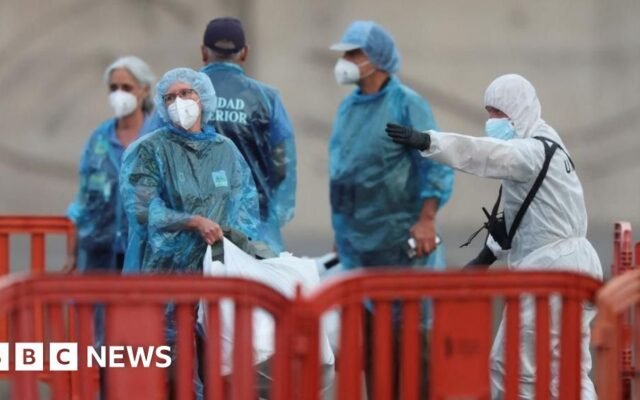 US and French nationals test positive for hantavirus after leaving ship