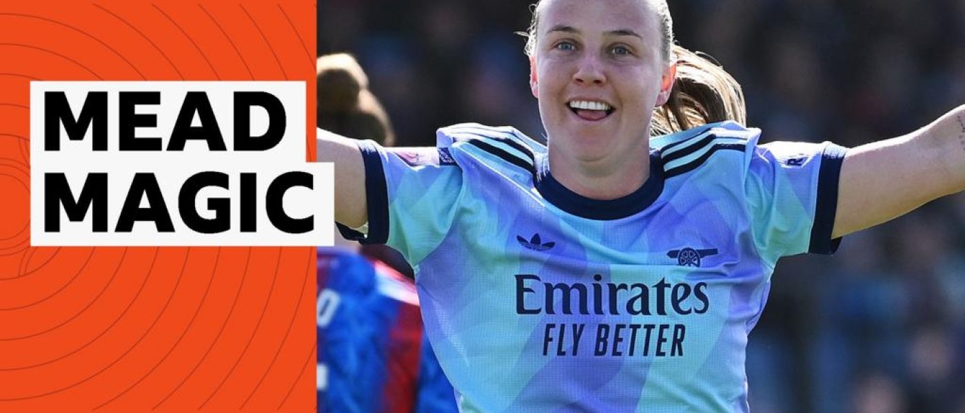 Watch: Mead marks 50th Arsenal goal with stunning double
