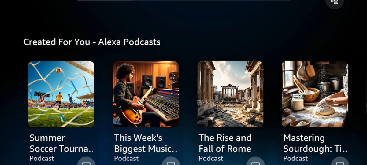 Amazon’s new Alexa+ powered feature can generate podcast episodes