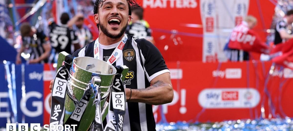 Three ACL injuries later - how Notts County's Jones lit up Wembley