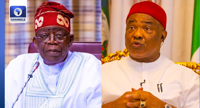 Tinubu Has Earned Second Term, Uzodimma Tells Opposition Parties