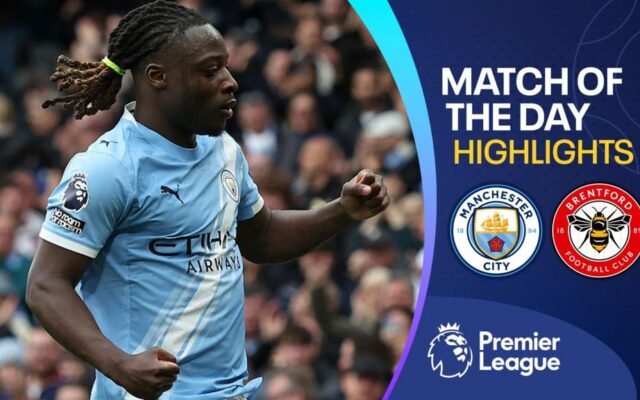 Manchester City beat stubborn Brentford to keep title race alive