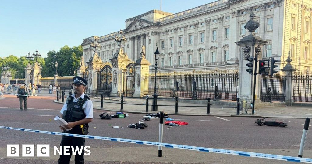 E-scooter and officer collide near Buckingham Palace