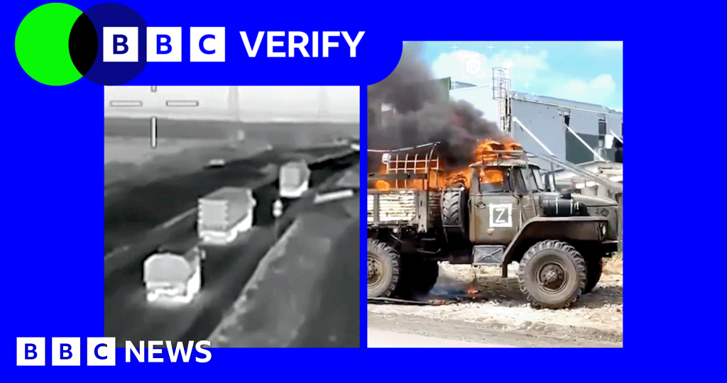 Ukraine using AI drones to strike vital convoys supplying Russian troops