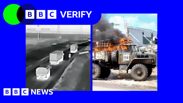 Ukraine using AI drones to strike vital convoys supplying Russian troops