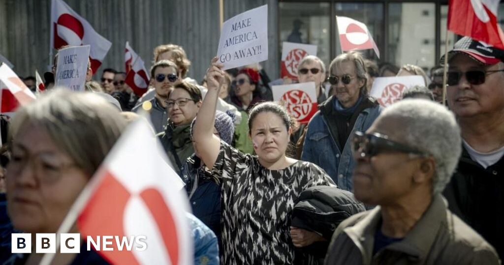 'No means no': Greenlanders protest against Trump outside new US consulate