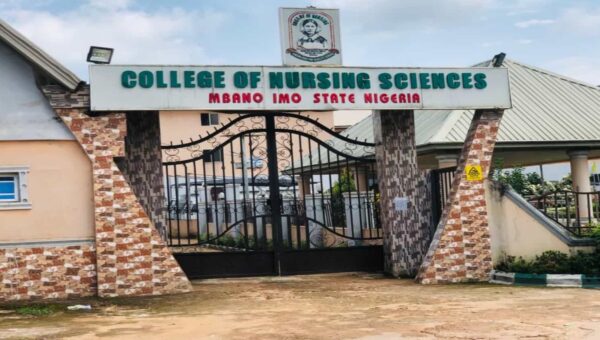 College of Nursing Mbano Post UTME Form for 2026/2027 BNSc Admission