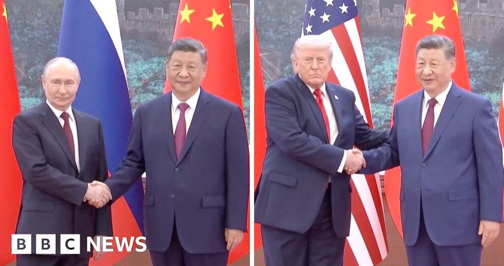 Watch: Did Trump and Putin get the same treatment in China?