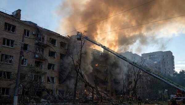 Russia Kills Four In Massive Ukraine Attack Using Nuclear-Capable Missile