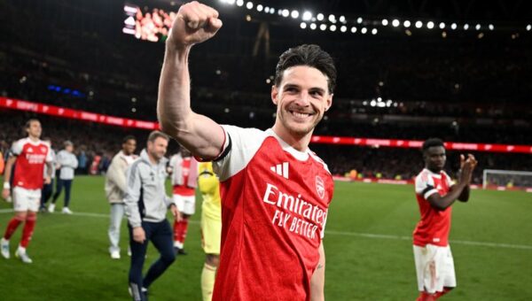 Declan Rice and Mikel Arteta break silence as Arsenal celebrates Premier League title win
