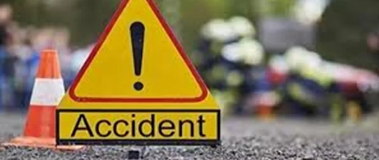 Man using phone while driving narrowly escapes death in Lagos auto crash