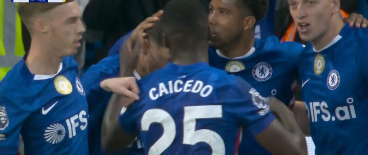 Watch: Enzo Fernandez scores long-range stunner to give Chelsea the lead vs Tottenham