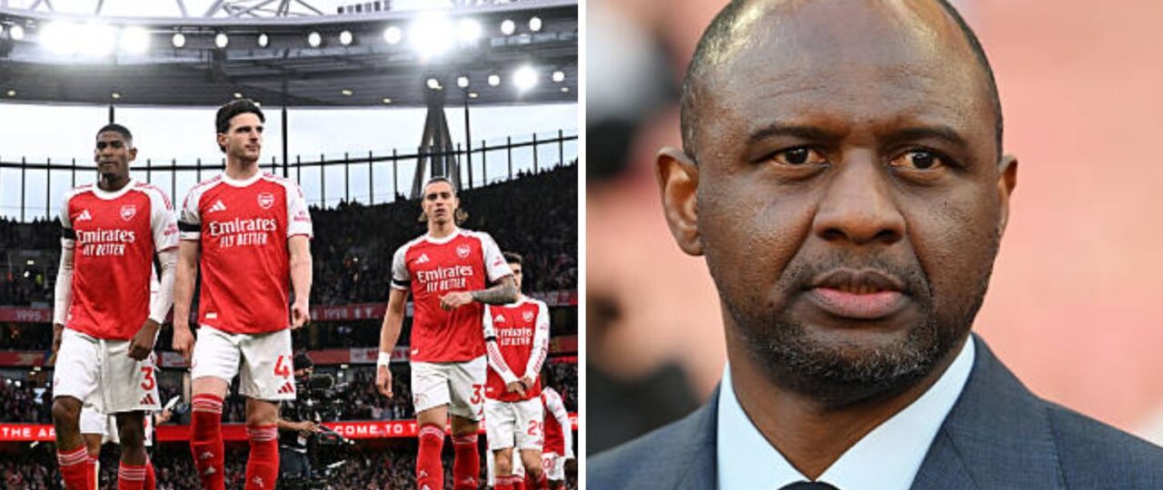 Patrick Vieira singles out Arsenal’s two best players in huge Burnley ein as title dream nears