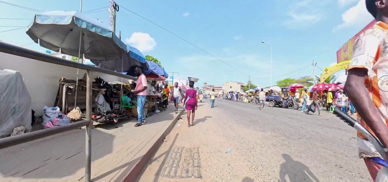 This is how Accra wakes up every morning 🇬🇭☀️