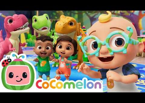 Play Like A Dinosaur | Imagination & Play Pretend with JJ 🦖 | CoComelon Nursery Rhymes & Kids Songs