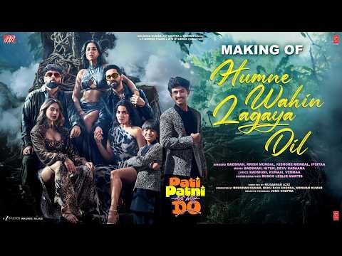 Making of Humne Wahin Lagaya Dil | Pati Patni Aur Woh Do|Ayushmann,Badshah,Krish-Kishore,Kunaal,Devv