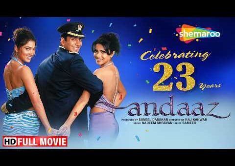 Akshay Kumar, Priyanka Chopra & Lara Dutta का Love Triangle | 23 Years of Andaaz | Full HD Movie