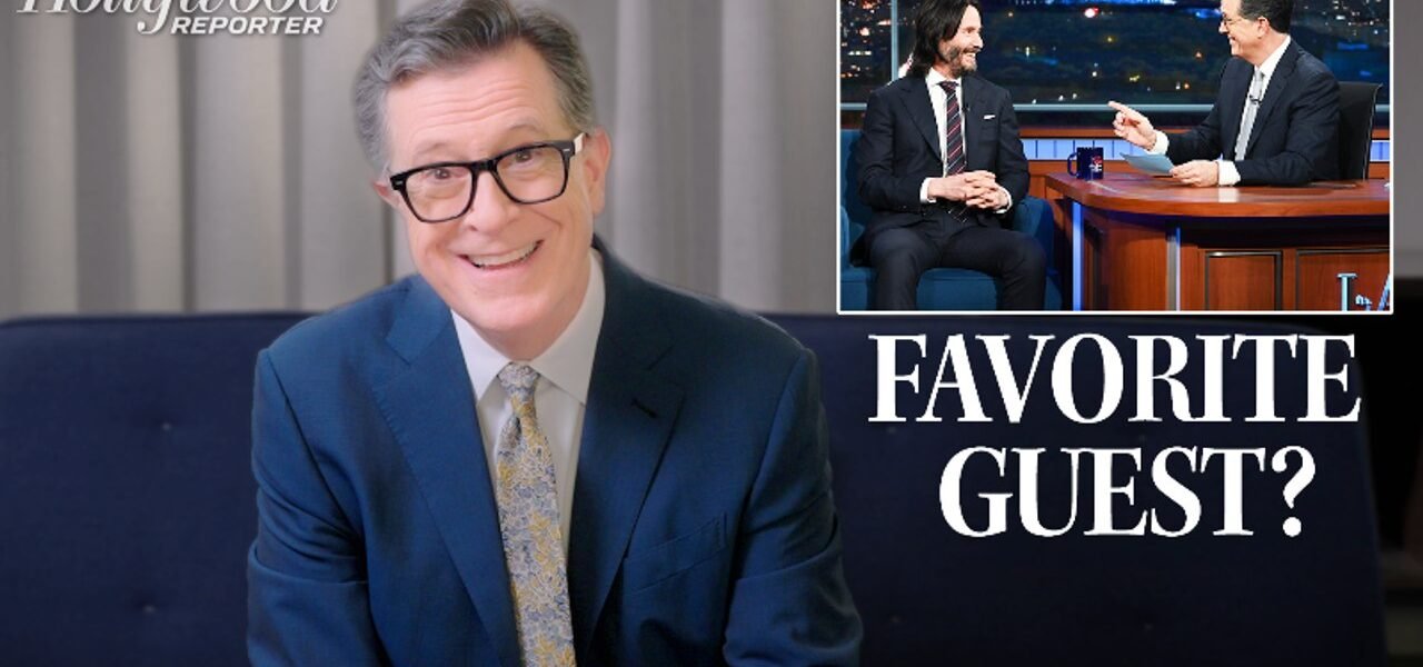 Stephen Colbert Answers Questions From Jay Leno, Jimmy Kimmel, Seth Meyers & More Late-Night Hosts | THR Video