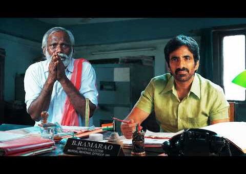 कलेक्टर ने गरीब किसान को दे दी 2 एकड़ ज़मीन : Ravi Teja | ज़बरदस्त हिन्दी डब सीन | Ramarao On Duty