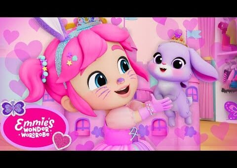 Princess Butterfly’s New Princess Castle! 🏰✂️ | Emmie’s Wonder Wardrobe by Little Angel