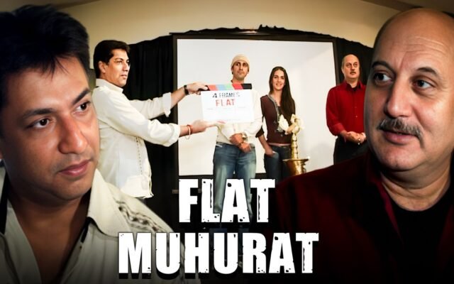 FLAT Film Muhurat With Original Cast: Anupam Kher, Parvin Dabbas & Others | Clap By Madhur Bhandarkar