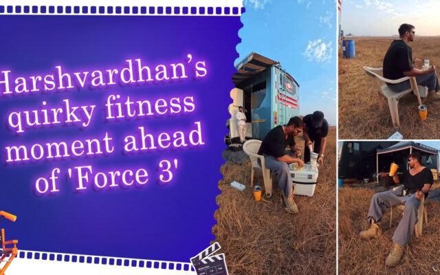 Harshvardhan Rane shares sneak peek into training prep for upcoming film ‘Force 3’