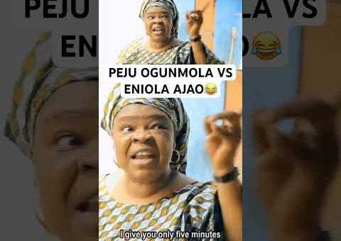PEJU OGUNMOLA VS ENIOLA AJAO😂 #movie #usa #us #usashorts #uk #canada #uae #yoruba #gbaradatv #viral