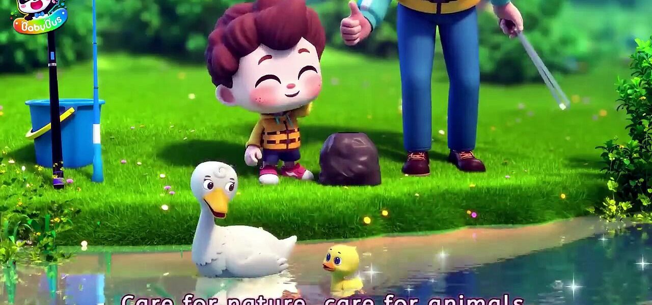 Don_t Throw Trash in the Ocean _ Five Little Ducks Song _ Nursery Rhymes _ Kids Songs _ BabyBus
