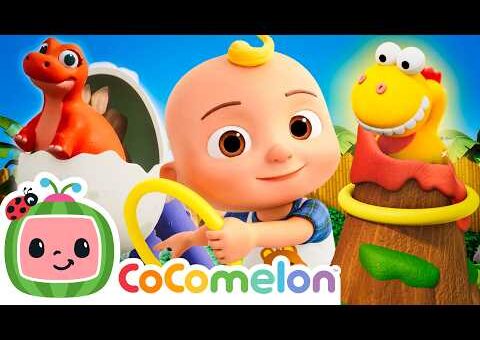 If You’re Happy Dino Stomp & Counting Dinosaurs Song! | Dinosaur Day 🦕 | CoComelon Nursery Rhymes