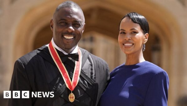 Idris Elba and Torvill and Dean receive honours at Windsor Castle