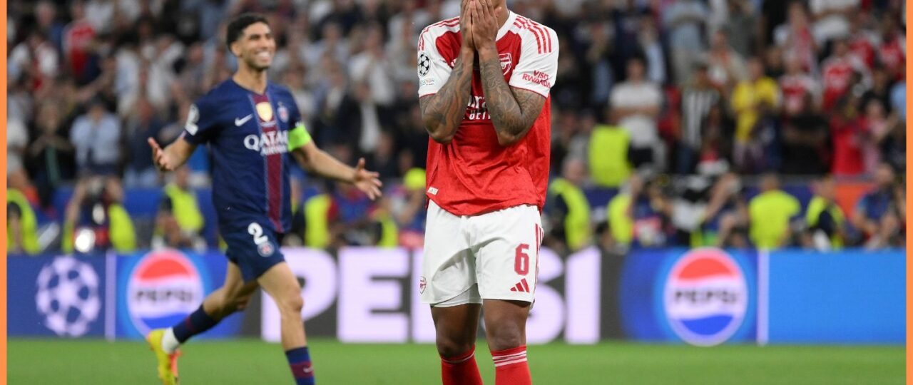 Arsenal fans rally behind Gabriel after Champions League heartbreak with classy gesture