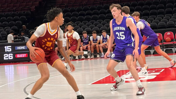 Westerville North's Tony Cornett shows skills at Ohio State team camp