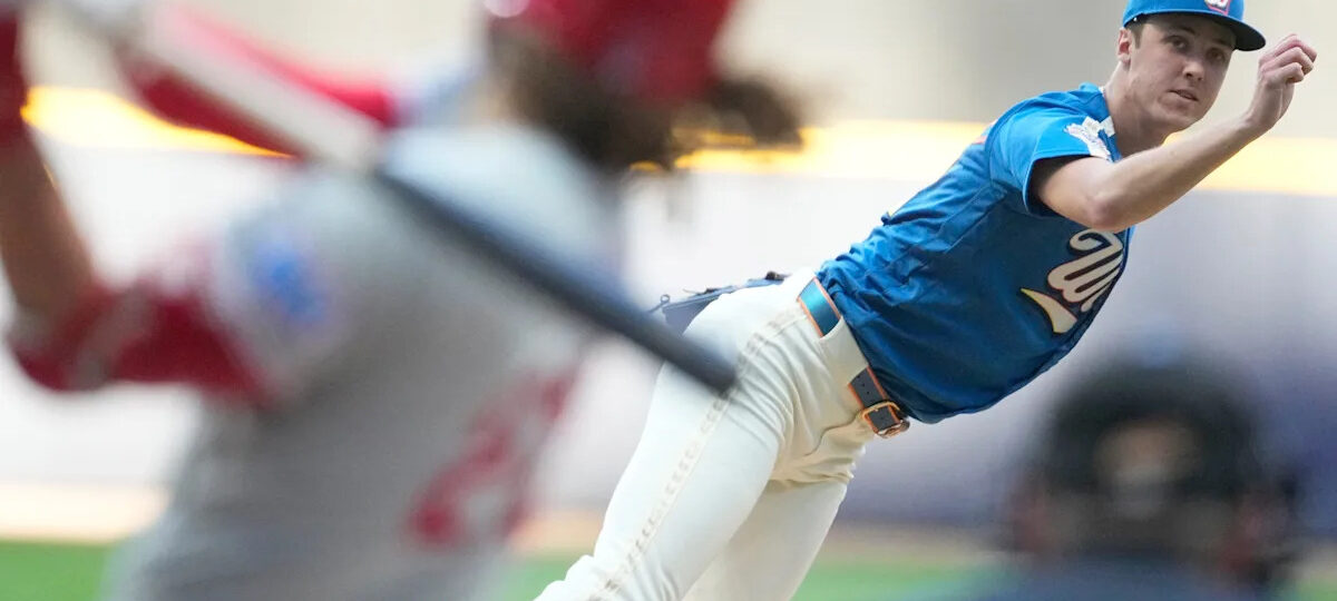 After 15 Ks, safe to say the Phillies won't be questioning Jacob Misiorowski anymore