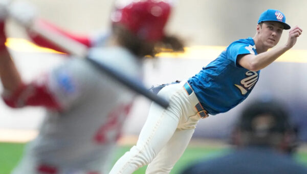 After 15 Ks, safe to say the Phillies won't be questioning Jacob Misiorowski anymore